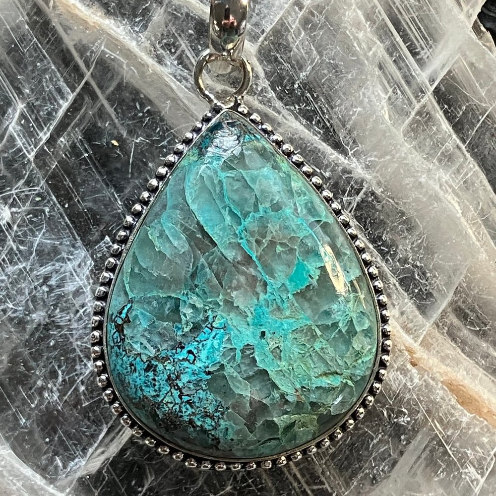 Quantum Quattro Stone Crystal Pendant Jewelry
